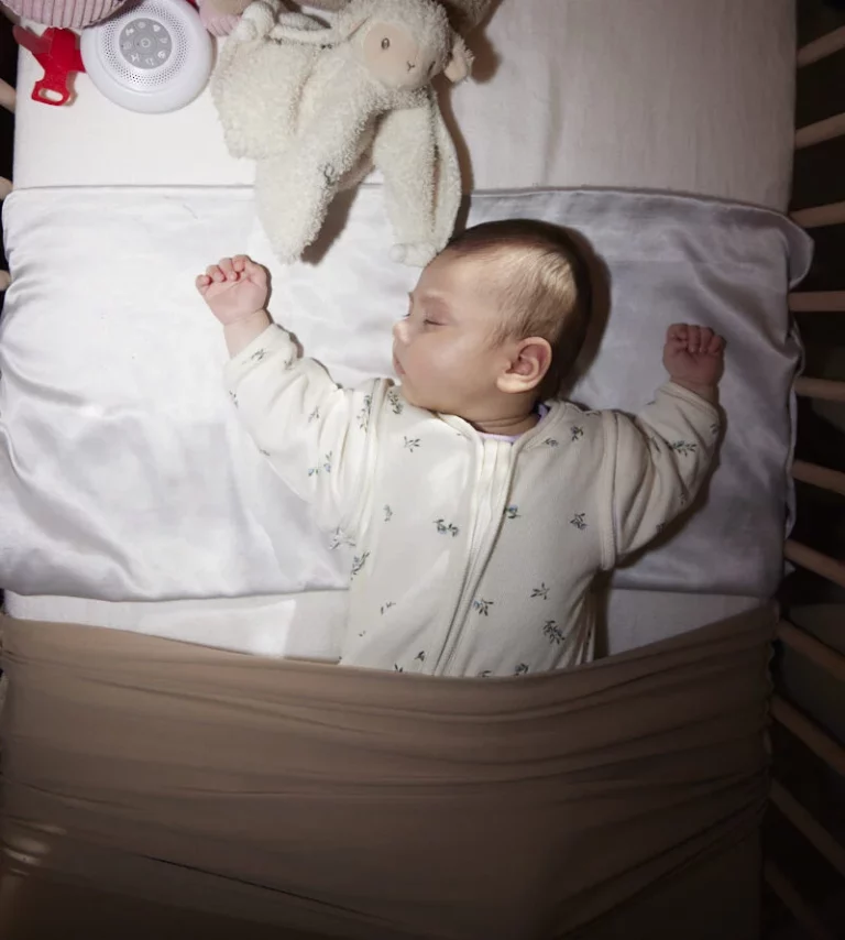 The sleep schedule of a newborn baby