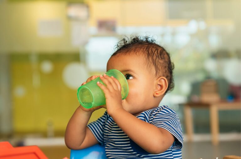 When can infants drink water?